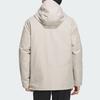 Adidas 3-In-1 Rain.Rdy Reversible Logo Outdoor Waterproof Sports Down Liner Jacket Men Jacket Beige IL8969