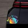 Baby In Car Reflective Warning Sticker High Temperature Resistant Safety Sign Waterproof for Car Rear Window Sedan SUV