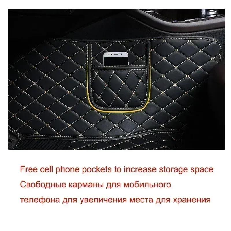 Customized Car Floor Mats for Toyota RAV 4 2013-2019 RAV 4 Hybrid 2020-2023 2009-2013 Interior Details Accessories