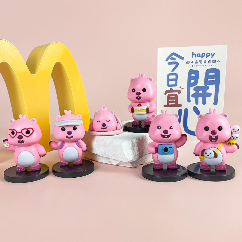 Little Loopy Sleepy Anime Toys Pvc Figurines With Assembly For Anime Enthusiasts