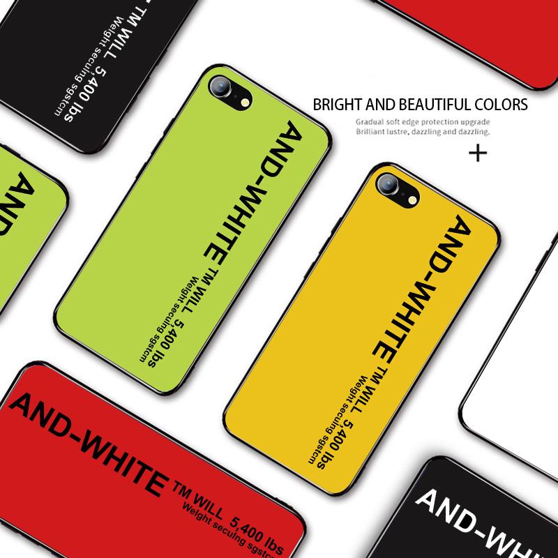 Funda de teléfono con letras simples a la moda para Infinix Hot Tecno Camon 19 Pro Huawei P50 Pro OnePlus funda de silicona suave TPU para teléfono móvil