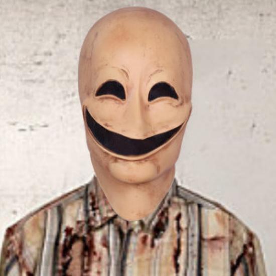 Alien Hot-Selling Latex Mask - Scary and Cute for Halloween Party Cos play New headgear Smiling alien