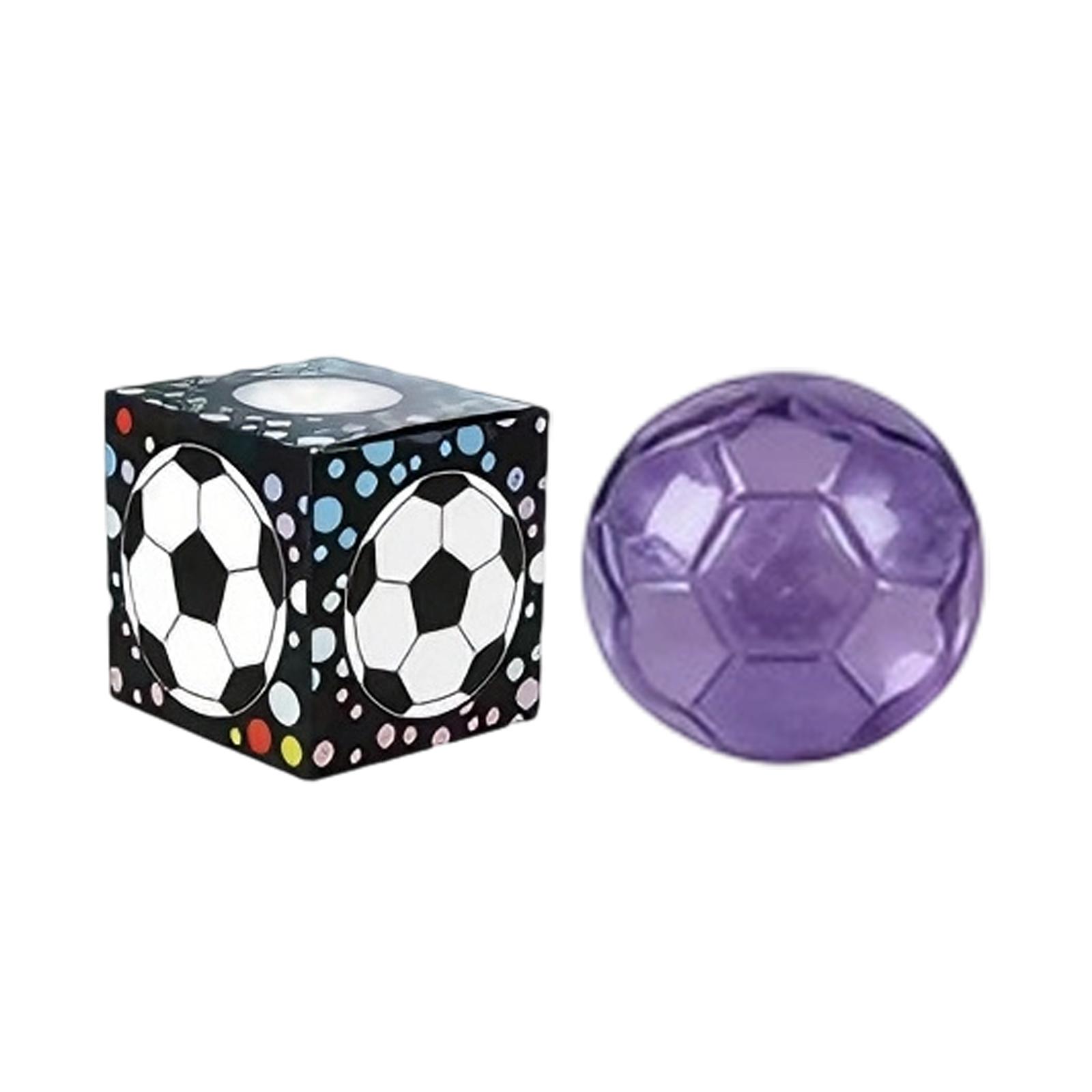 

Soccer Nibbling Ball Stress Relief Toy Stress Relief And Relaxation One Size фиолетовый