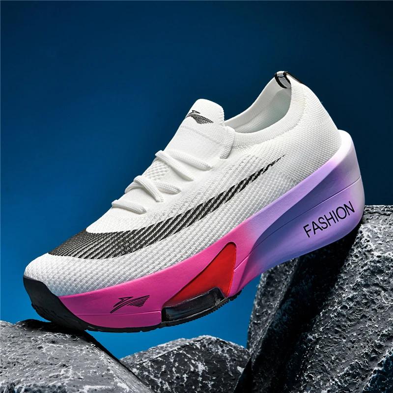 Nové běžecké boty na maraton, Lehké závodní běžecké boty s karbonovou deskou, Pánské a dámské boty pro venkovní sport