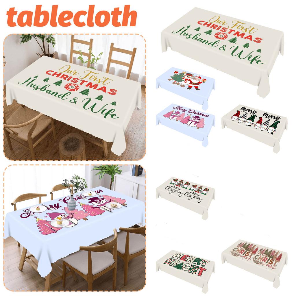 Christmas Tablecloth Rectangular Straight Edge Tablecloth