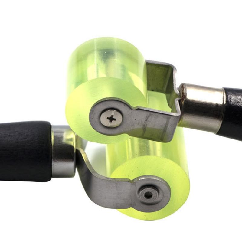 2Pcs Auto Soundproofing Wheel Rollers With Silicone Coating And Ergonomic Design Suitable for Motorcycle Vehicle Sound