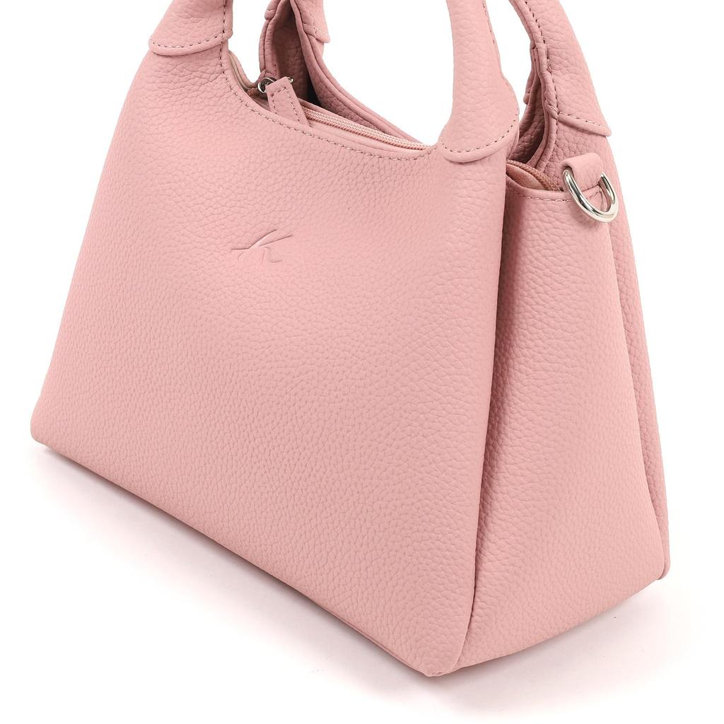 Handbag with Removable Shoulder Strap Pink 72721 [Kitamura] 2-way Z-0650 Women's [Red]