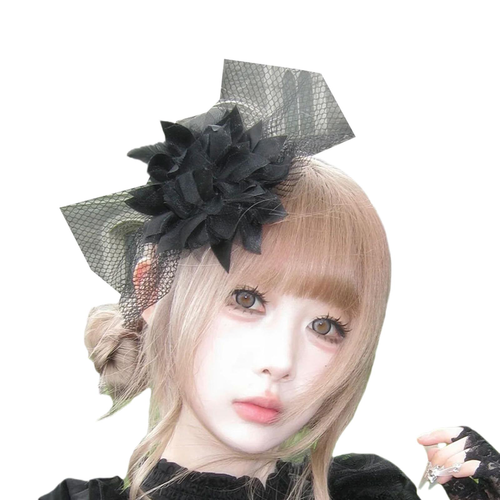 

Stylish Floral Lace Headpiece Multipurpose Hair Accessory For Casual Event