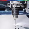 Bosch Professional Series Brazed Diamond Tile Dry Drill Bit with Cooling Wax Ceramic drill bits