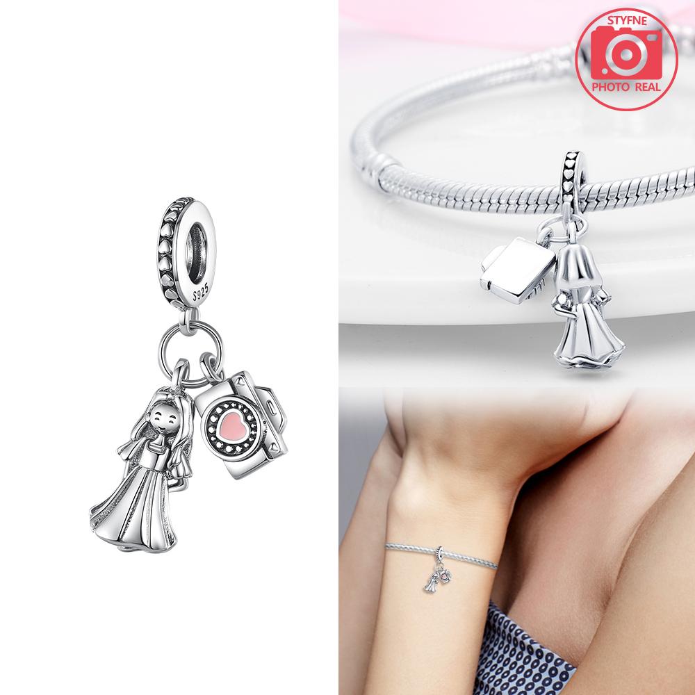 Camera Bead Pendant Copper Colors For Charms Copper Colors Original Bracelet For Jewelry Making