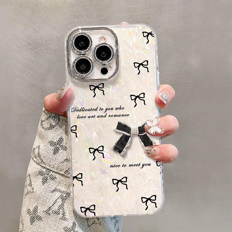 

Cat mirror bracelet is suitable for Apple 16promax mobile phone case, advanced sense, light luxury three-dimensional girls iPhone 17
