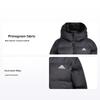 Solid Color Sports Warm Hooded Down Jacket Women Jacket Black H14172