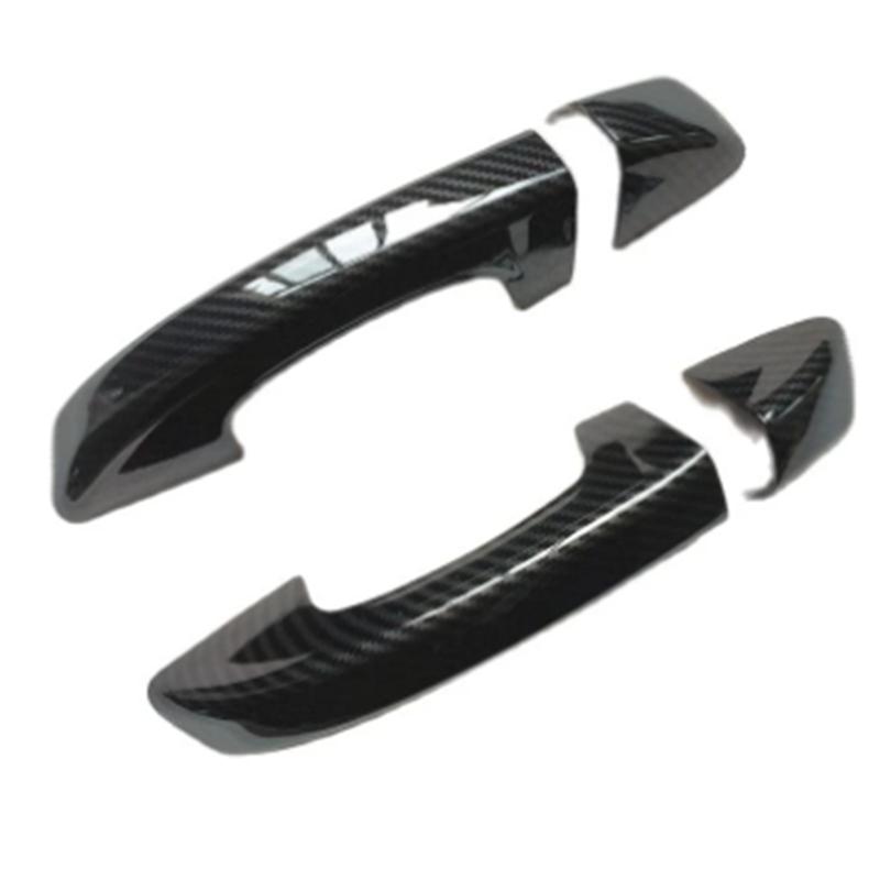 

Door Handle Plastic Carbon Fiber Cover Trim Suitable for Volkswagen Vw Scirocco 3 Mk3 Handles Covers Car Styling Accessories TQ G6