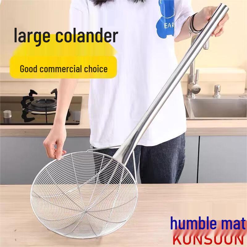 Edelstahl Schöpfkelle mit langem Griff