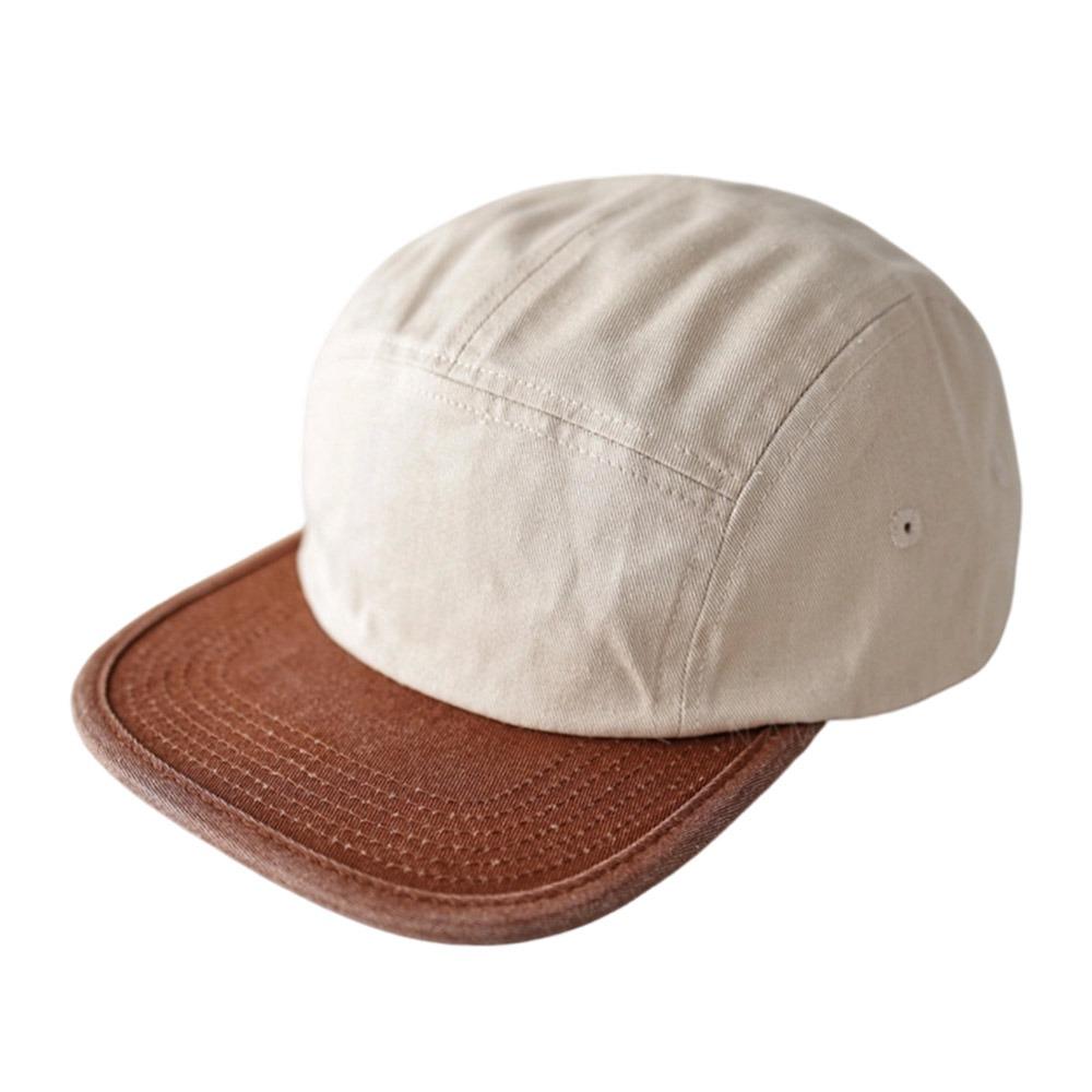 Patchwork Color Hip Hop Hat Japanese Snapback Hat Casual Sun Hat  for Men Women