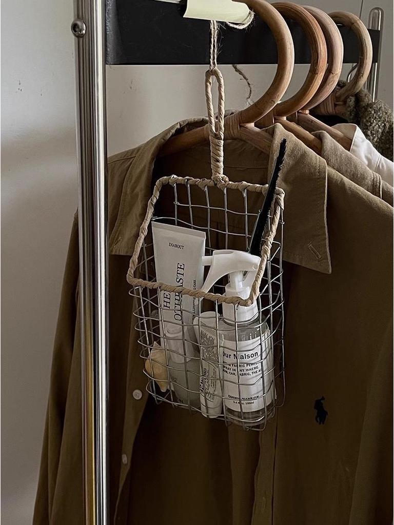 Minimalist Nordic Iron Wall-Mounted Bookshelf & Magazine Rack