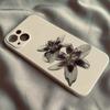 Lily Orchid Flower Print Phone Case For IPhone 17 Air 16 e 15 14 13 12 11 Pro Max Plus Mini SE 2020 2022