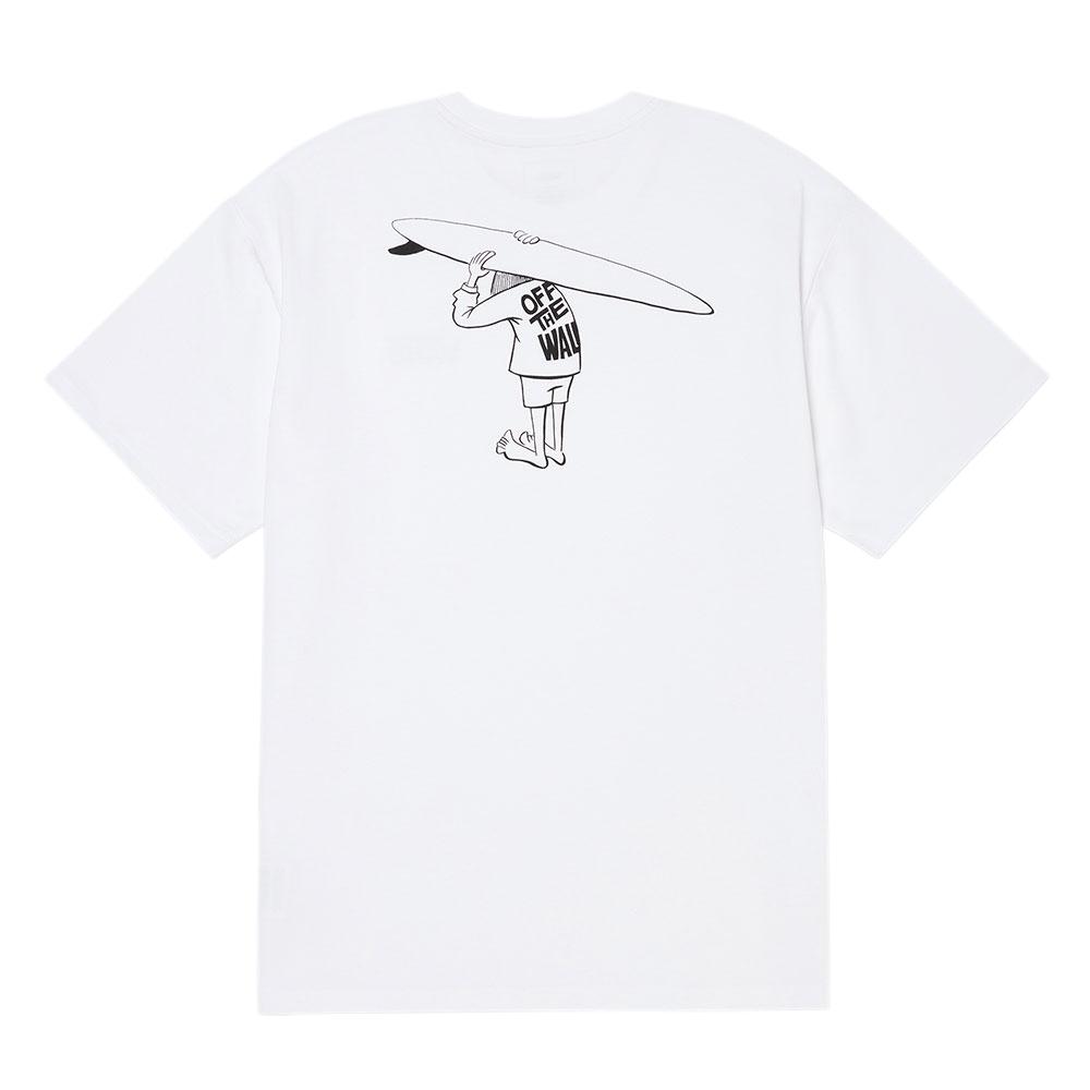 Vans Fashionable Versatile Comfortable Round Neck T-Shirt Unisex Tops White VN000R61WHT1