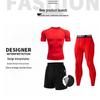 Men's Cross-Border Fitness Compression Set: Tight Base Layer for Sports, Basketball, Football, Running, and Yoga.