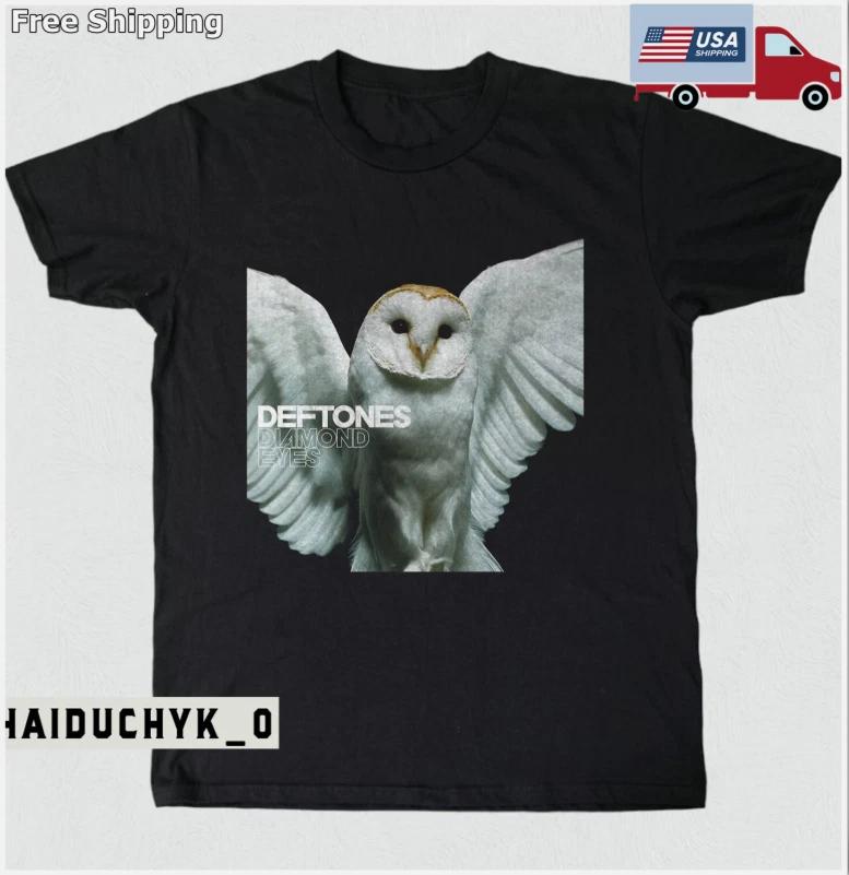 Deftones Diamond Eyes Album Rock Band Unisex Black T-shirt Size S-5XL XL