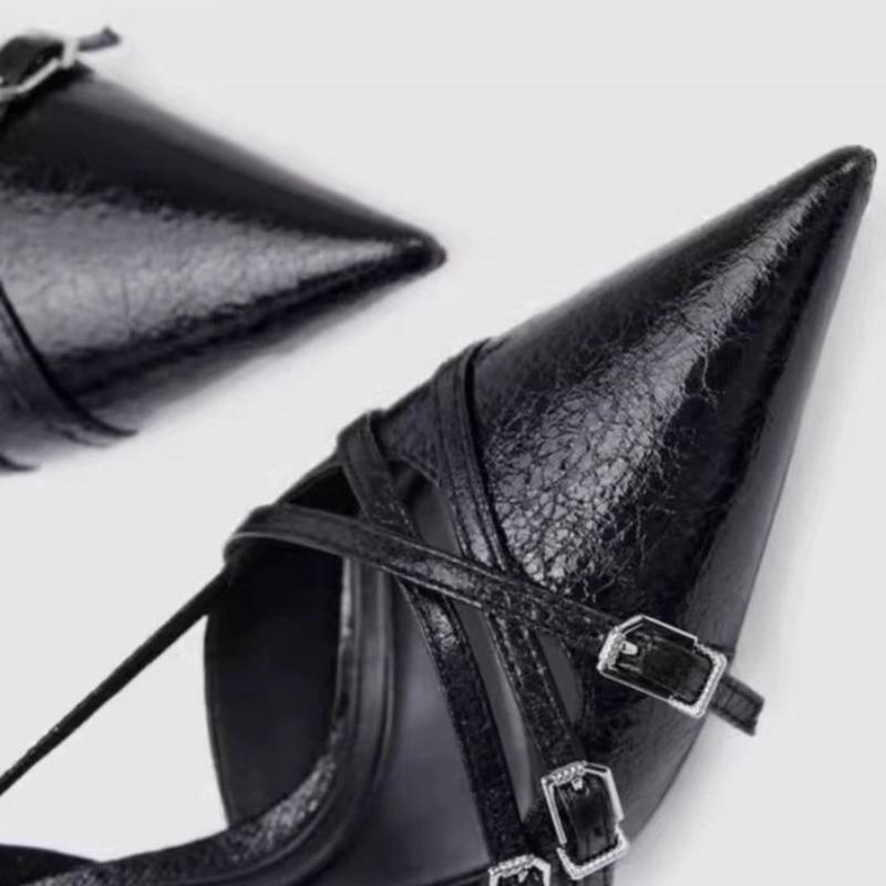 Designer High Heel Women's Mary Jane Shoes Fashion Shallow Slip on Shoes Spring Autumn Party Dress Shoes