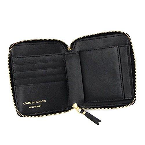 Des COMME Des GARCONS Bifold Wallet Black SA2100 ARECALF (COMME GARCONS) [product]