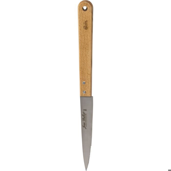 Jean dubost laguiole couteau à barbecue avec manche en bois