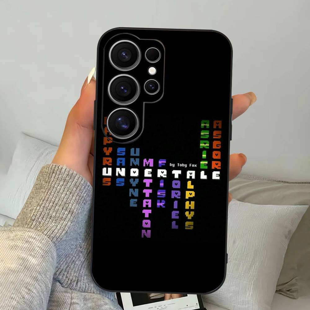 U-Undertale Game Phone Case For Samsung S 24 Fe 25 Ultra Plus 20 Lite 21 30 22 23 24 22 Ultra 5G Fundas