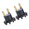 Pair of Headlight Socket Bulb Holder for Mazda 3 5 Kawasaki Aprilia B28V510A3