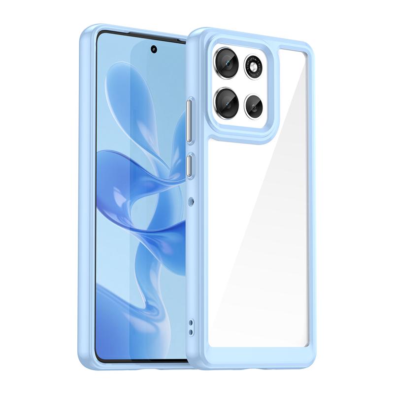 Transparent Case For Motorola Moto G86 Case Anti-knock Silicone Colorful Back Cover Moto G86 Case Cover For Moto G86 G100 Pro