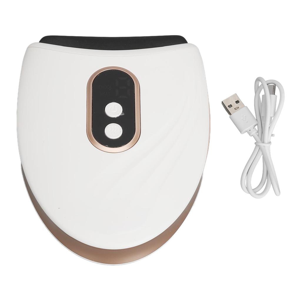 Facial Electric Scraping Tool Stone Facial Massage Scraping Board Vibration Heated Meridian Massage Gua Sha Tools