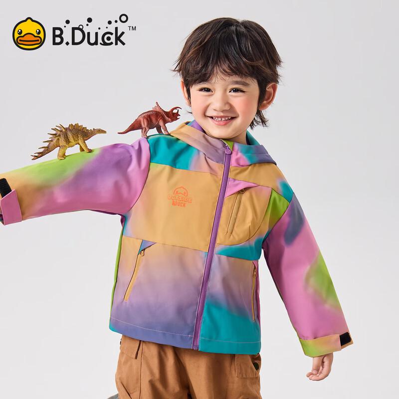 B.Duck Kids' Three-Proof Windproof Outdoor Jacket