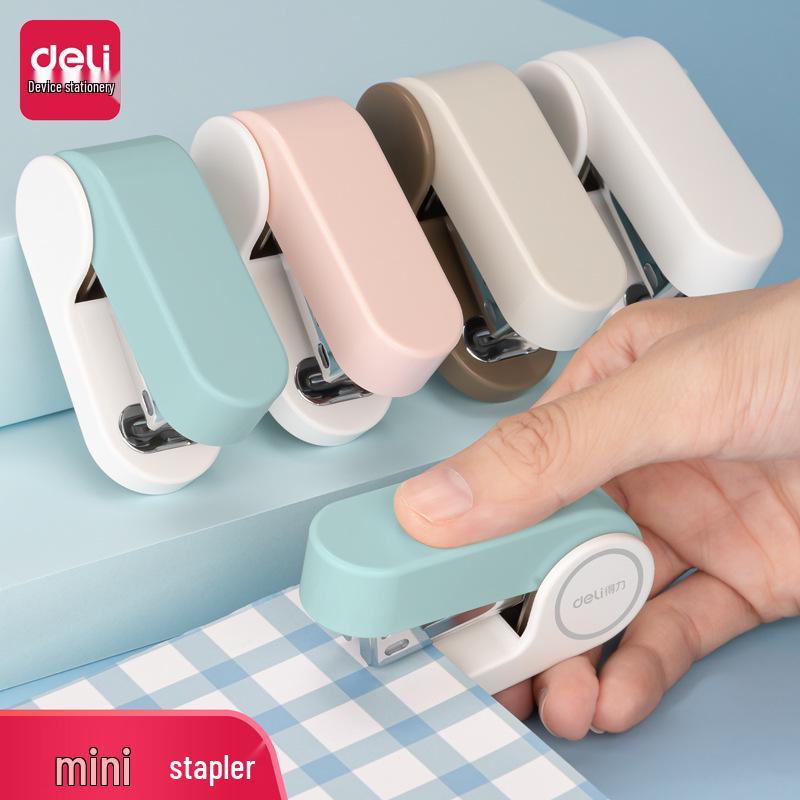 Mini Effort-Saving Stapler Set TA201 with Staples - Ideal for Students