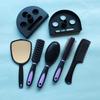 5-Piece Hairdressing Set with Mirror and Scalp Massage Comb