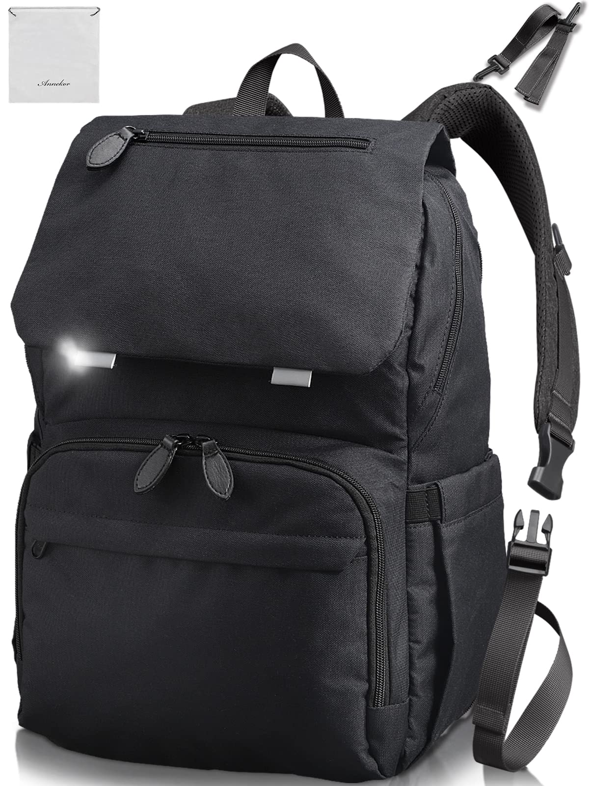 

Backpack Supervised by Storage Professionals Ideas and 18 7cm More Multifunctional Water High Density Polyester Baby Present [Encore] Mother s [22 чорний