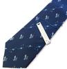 Fish Tie Toyama Bay Character Tie Firefly Squid Trad [Shikisai Shop] (Navy Blue)