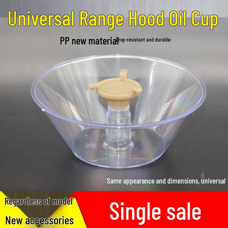 

Universal Range Hood Oil Collection Cup, Old-Fashioned Snap-On Oil Bowl, Three-Claw Design Small 3-Claw Round Oil Cup [3.6cm]