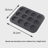 12-Piece Non-Stick Cake Mold Set: DIY Muffin, Pulled Sugar, and Waterless Cake Baking Pans