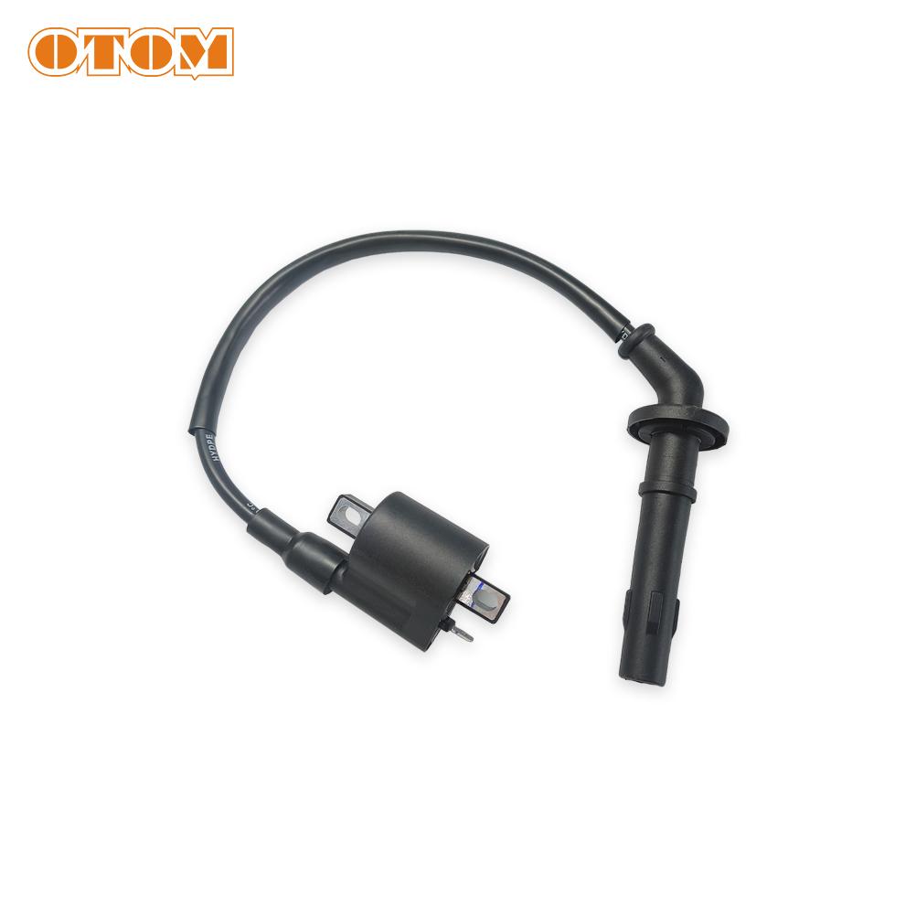 OTOM Motorcycle YBS300 Engine Parts Ignition Coil For LONCIN KEWS FXMOTO AVANTIS ENDURO AJ1 BSE Motocross High Pressure Coil Cap