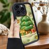 Phone Case: 2D Flat Design, Suitable for iPhone 18 17 16 15 14 13Pro Protective Case, Inflatable Christmas Tree, Perfect Holiday Gift for Christmas an
