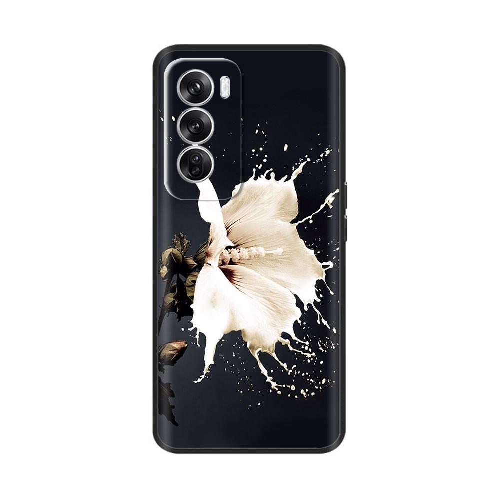Luxury Painted Case For OPPO Reno 12 Pro Back Cover Silicone Phone Case For OPPO Reno 12 Reno12 Pro 5G Protective Shell Capas