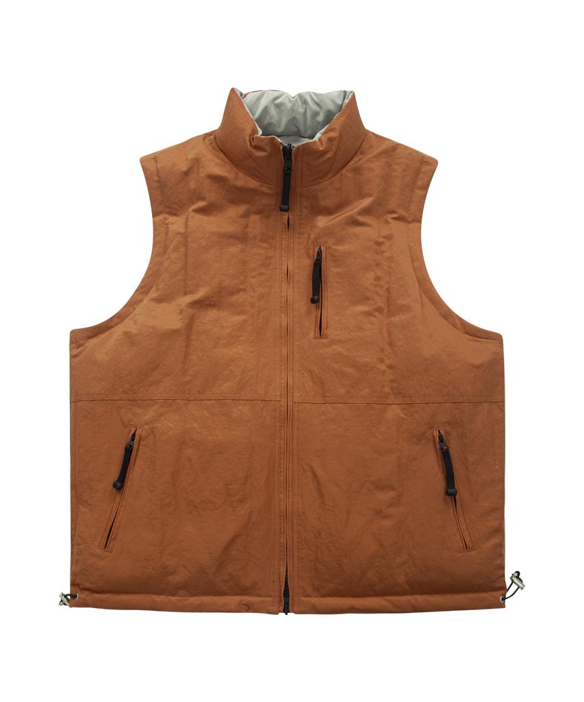 Thevinylhouse Reversible Padded Vest Sand (Vh2Dwub990A)