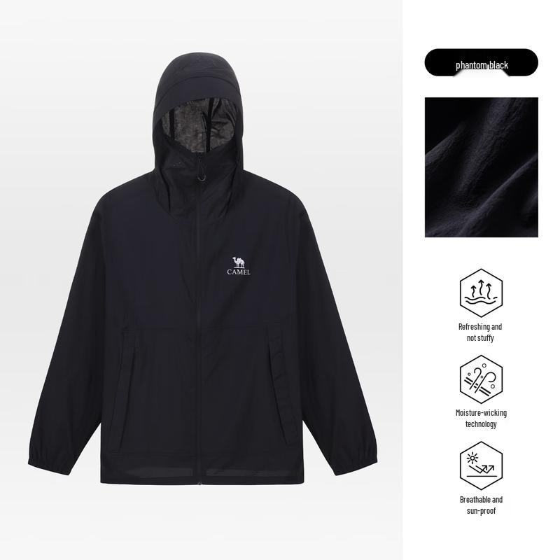 CAMEL Unisex Wang Junkai Collection Outdoor Sun Protection Jacket