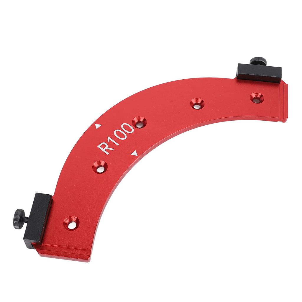 R100 Rounded Arc Chamfer Template Inner and Outer Corner Chamfer Jig for Cabinet Trimming Woodworkin