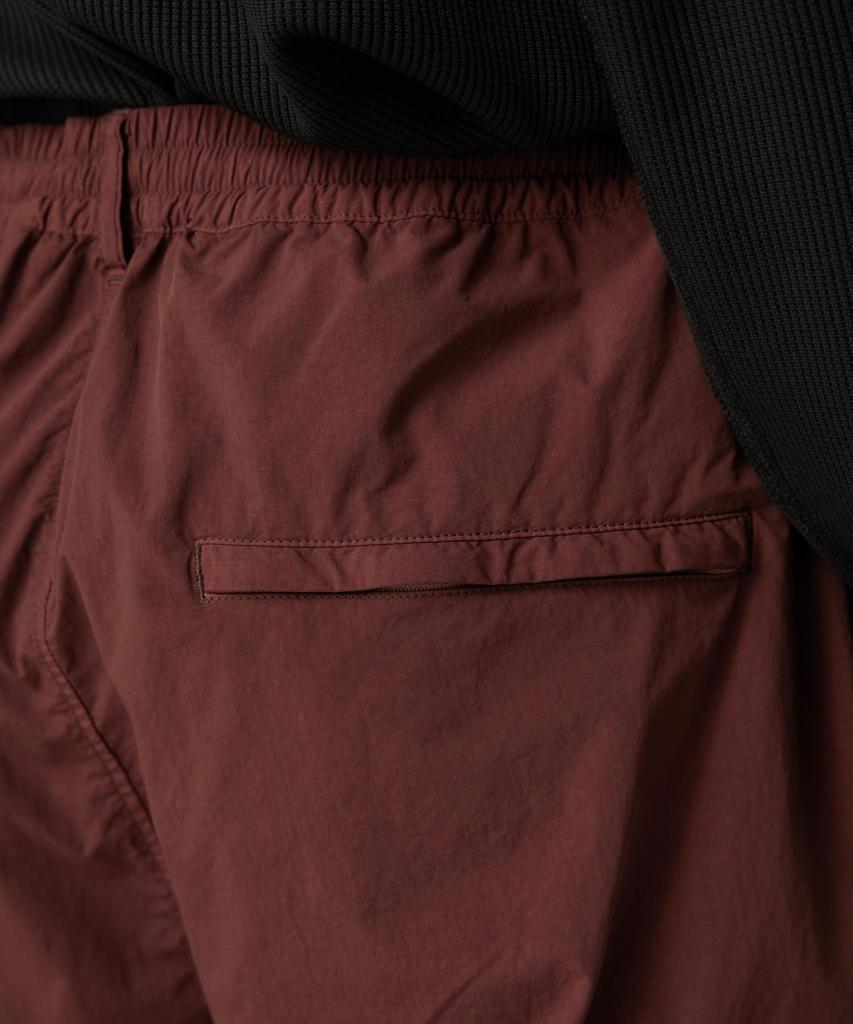 Snow Peak Garment Dyed Convertible Pants and Medium PA-25AU002, Men's Women's, Brown,