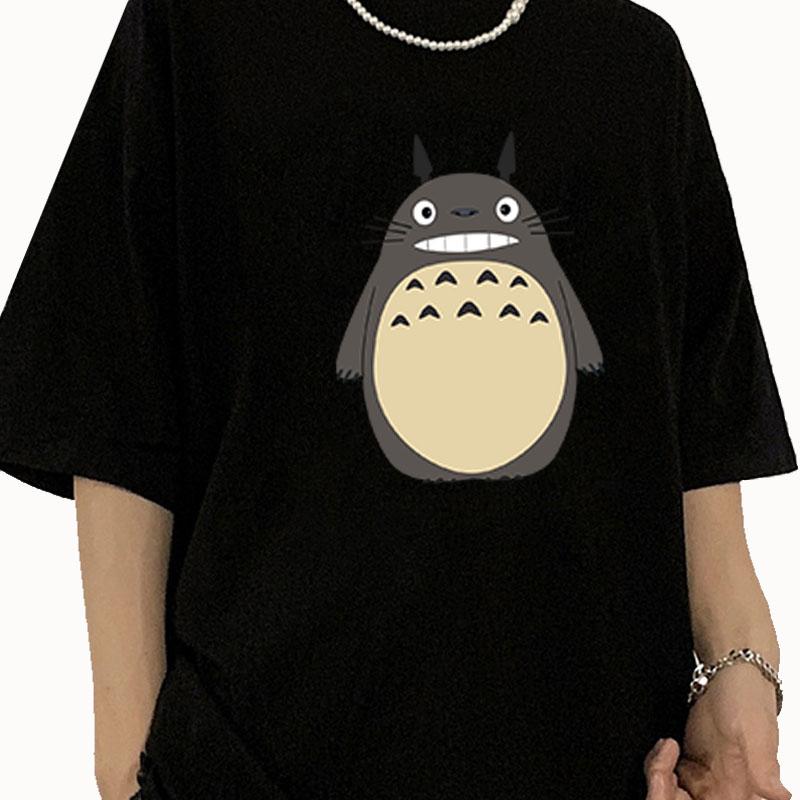 2026 Anime Totoro Studio Ghibli T Shirt Women Harajuku Ullzang T Shirt Fashion Anime T-shirt Funny Cartoon T Shirts Top Tees Female