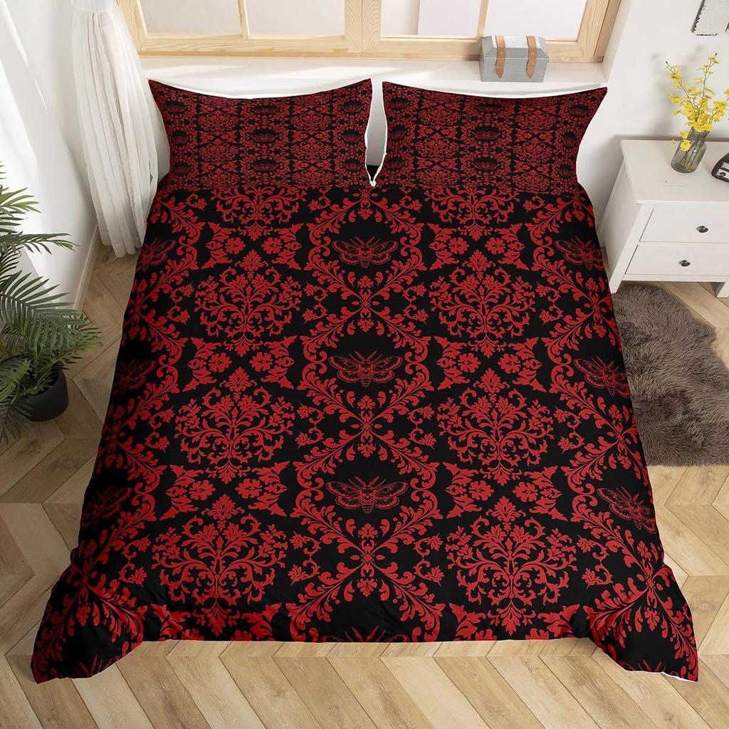 Gothic Style Down Comforter Set Bedding Set 3-piece Duvet Cover Set