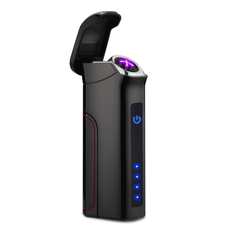 Mercedes Electronic Lighter with USB Power Display and Large Capacity Battery