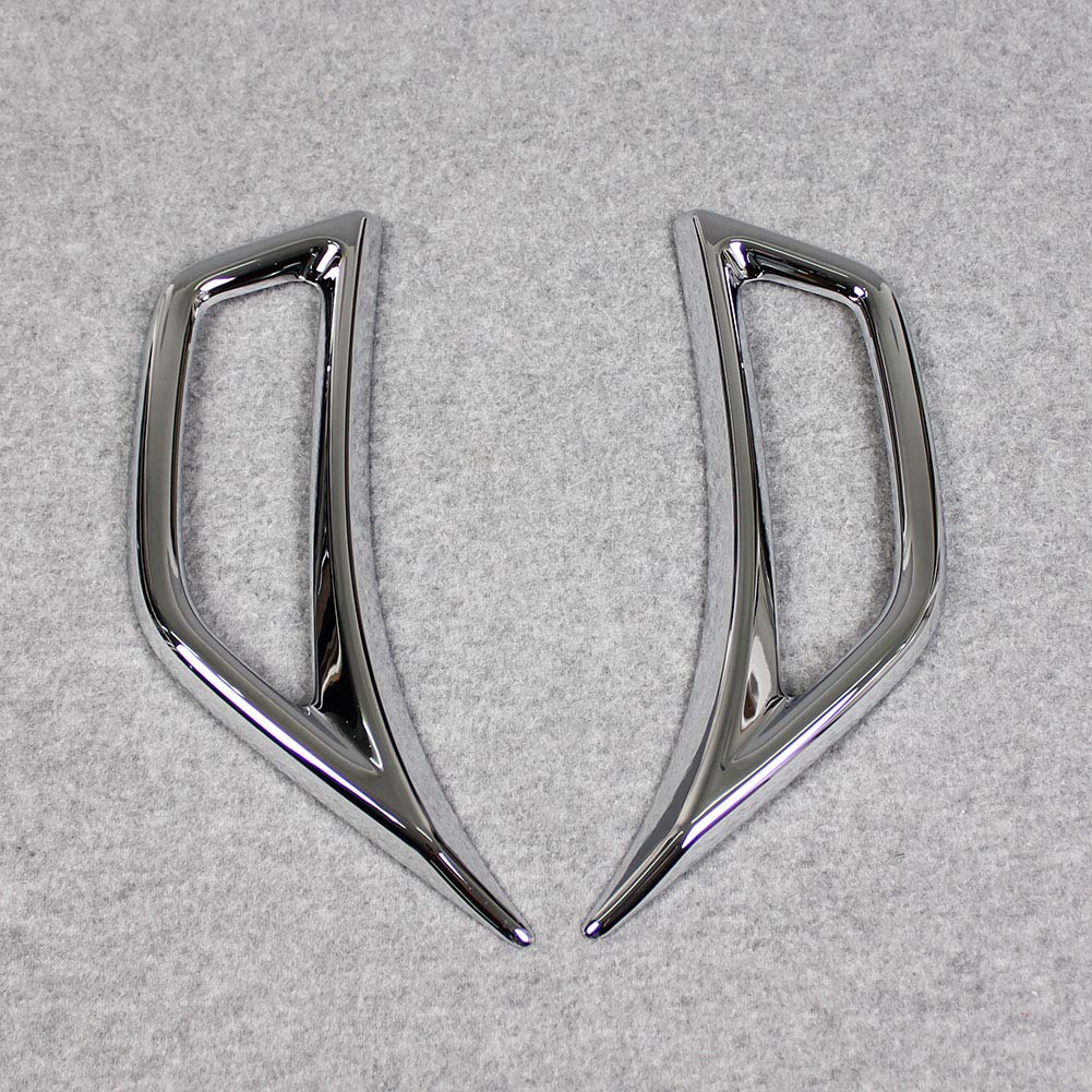 RUIQ Chrome Fender Garnish for the New Jeep Wrangler Side Dummy Air Euro Outside Side Door Specially Designed for the Jeep Wrangler JL JL, Duct, Duct,