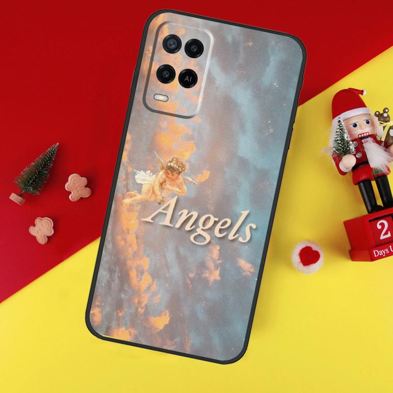 Renaissance Angels Case For Oppo A5 A6 Pro A15 A57 A17 A54 A74 A94 A76 A16 A96 A40 A60 A80 A18 A38 A58 A78 A98